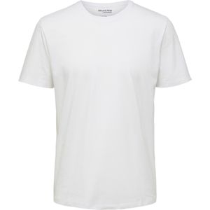 Selected Aspen T-shirt Met Korte Mouwen Wit L Man