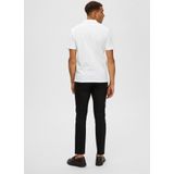 Selected - Heren Polo SS Dante Polo - Wit