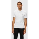 Selected - Heren Polo SS Dante - Wit - Katoen