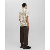 Overhemd - Popeline - Korte Mouwen - Resortkraag - Ontspannen Pasvorm