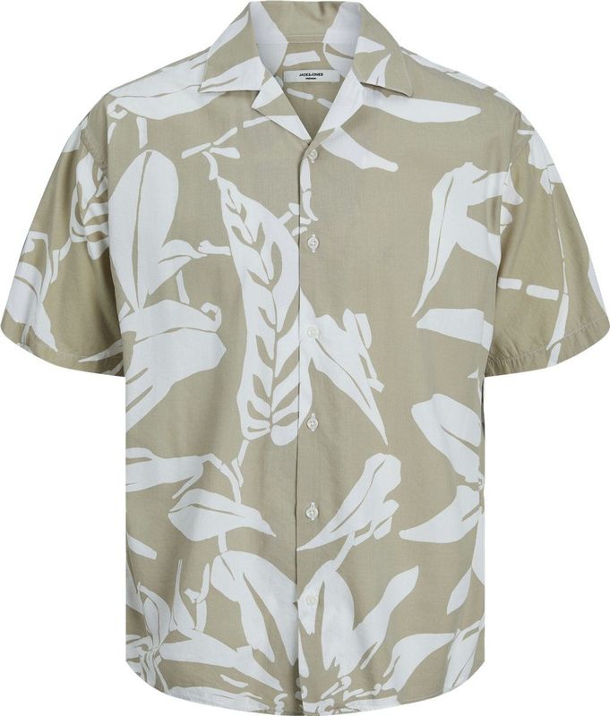 Overhemd - Popeline - Korte Mouwen - Resortkraag - Ontspannen Pasvorm