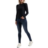 Only - Smilla - Blousetop - Zwart - 94% Polyester 6% Elasthan