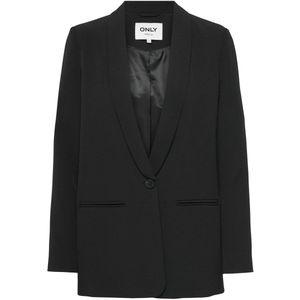 Blazers - Effen - Losse Pasvorm - Lange Mouw - Normale Lengte