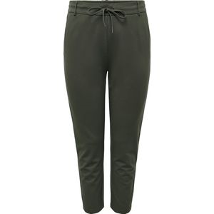 ONLY CARMAKOMA Slim Fit Broek CARGOLDTRASH Groen