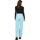 JJXX - KENYA - Broek - Turquoise - Imitatieleder - High Waist