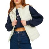 Puffervest - Doffe Oppervlaktestof - Volledig Gevoerd - Waterbestendig - Mouwloos