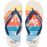 Jack & Jones Teenslipper heren jfwsurf print nautical blue