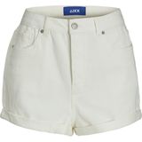 JJXX Broek Jxhazel Mini Shorts Hw Denim Dnm Sn 12225062 Ecru Dames