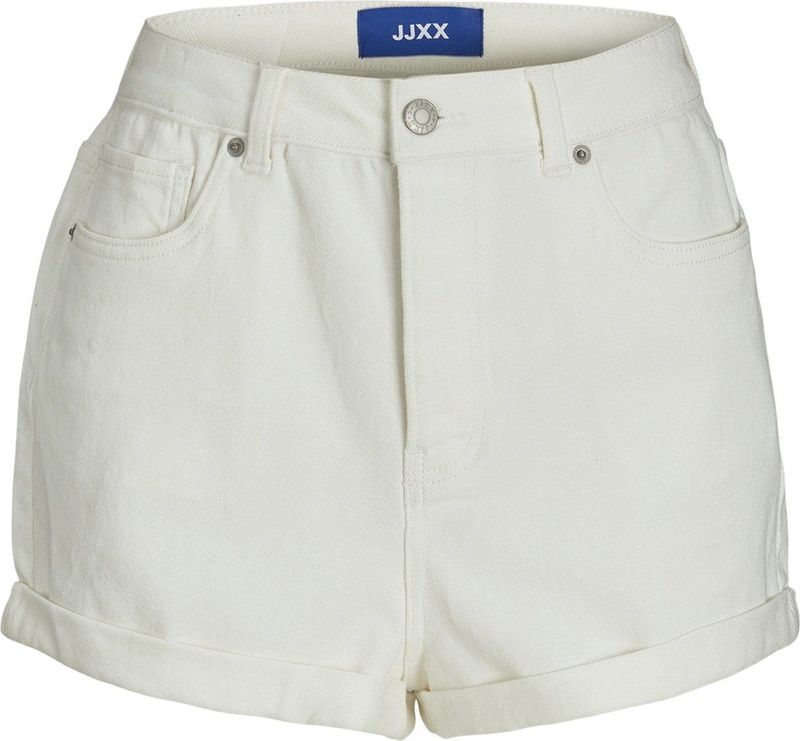 JJXX Broek Jxhazel Mini Shorts Hw Denim Dnm Sn 12225062 Ecru Dames