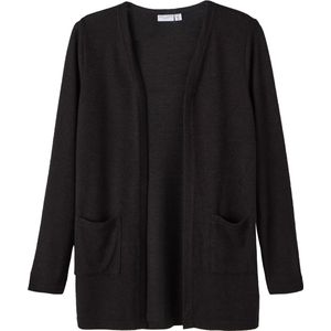 Vest - V-Hals - Lange Mouwen - Gebreide Stof - Comfortabel en Trendy