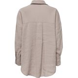 Only - Onlzazima l s Loose Shirt Wvn Noos - Dames - Blouses