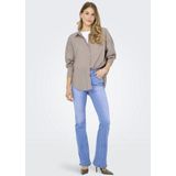 Only - Onlzazima l s Loose Shirt Wvn Noos - Dames - Blouses