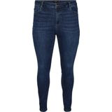 Jeans - Skinny - Blauw - Stretchmateriaal - Hoge Taille