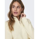 Only Fia Zip High Neck Knit Trui Dames