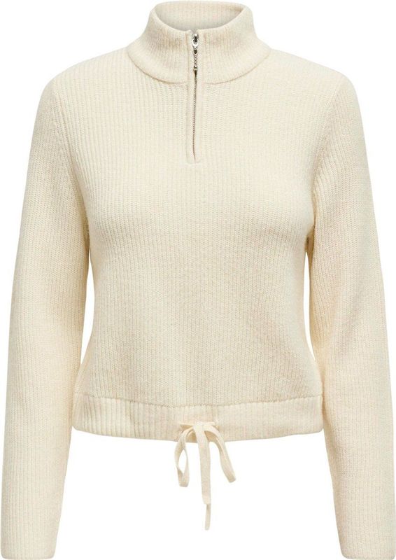 Only Fia Zip High Neck Knit Trui Dames