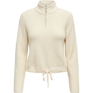 Only Fia Zip High Neck Knit Trui Dames