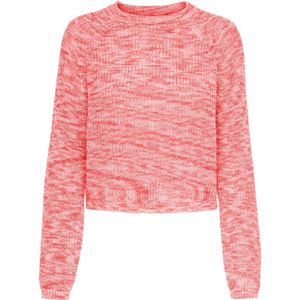 Only - Nina - Trui - Roze - Lange Mouwen - O-hals