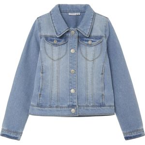 NAME IT - Spijkerjas - Blauw - Stretchdenim