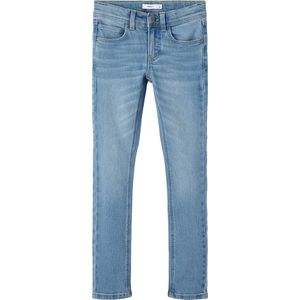 Name It KIDS jongens spijkerbroek THEO Xslim Fit Light Blue Denim
