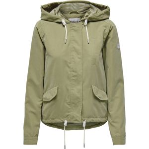 Only - SKYLAR HOOD SPRING JACKET - Groen - Jassen