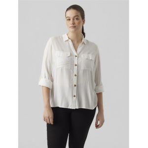 Overhemd - Lange Mouwen - Blauw - 100% Viscose LENZING™ECOVERO™