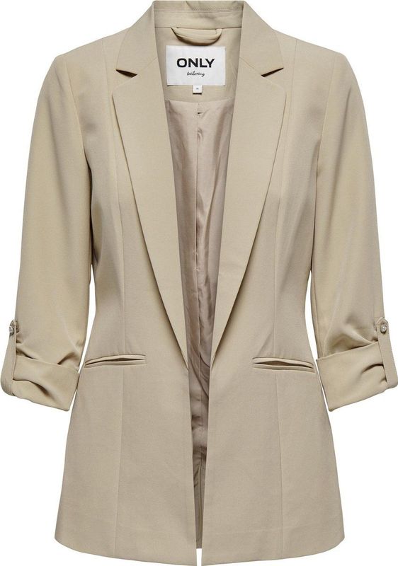 Only - Kayle-Orleen Life - Blazer - Effen - Relaxed Fit - 3/4-Mouw