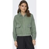 Only - Damesjack - Corduroy - Lichtgewicht - Zwart