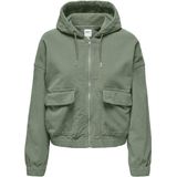 Only - Damesjack - Corduroy - Lichtgewicht - Zwart