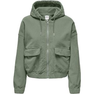 Only - Damesjack - Corduroy - Lichtgewicht - Zwart