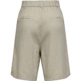 Only - Onlcaro Hw Wide Linen Bl Shorts Cc Tlr - Dames - Korte Broeken