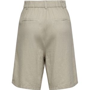 Only - Onlcaro Hw Wide Linen Bl Shorts Cc Tlr - Dames - Korte Broeken