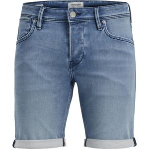 Jack & Jones - Rick Dash Short - Blauw - Katoen, Polyester, Elastaan