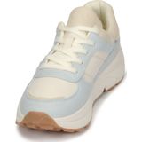 ONLY Onlsylvie-7 Pu Pastelly Soft-Noos Sneakers voor dames, blauwe glans, 38 EU