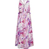 Mlesra - Zwangerschapsjurk - V-Hals - Mouwloos - Enkel hoogte - Regular fit