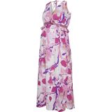 Mlesra - Zwangerschapsjurk - V-Hals - Mouwloos - Enkel hoogte - Regular fit