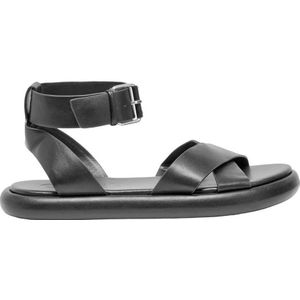 ONLY Onlmontana-1 Pu Noos Sandalen voor dames, zwart, 40 EU