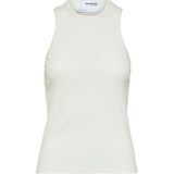 Selected Anna Mouwloos T-shirt Wit S Vrouw