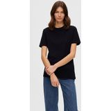 SELECTED FEMME Slfmyessential T-shirt Dames - Zwart
