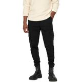 KACoen - Cargo Broek - Groen - Geweven Stof - Tapered Fit