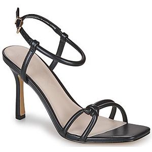 Only  ONLALYX-16 PUHEELED SANDAL FOIL  sandalen  dames Zwart