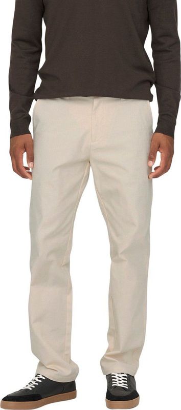 Only & Sons Broek Onsedge-ed Loose 0073 Pant Noos 22024468 Chincilla Mannen Maat - W28 X L32