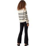 Vero Moda - Lefile - Gebreide Trui - Grijs - 70% Acryl, 27% Nylon, 3% Elastaan