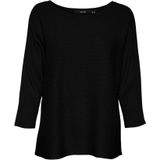 Vero Moda - Nora - Trui - Grijs - 63% Polyester, 34% Viscose, 3% Wol