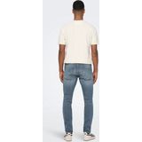 LOOM - Slim Fit Jeans - Mid Wash - Stretchy Denim - Low Rise