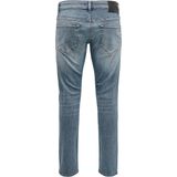 LOOM - Slim Fit Jeans - Mid Wash - Stretchy Denim - Low Rise