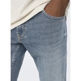LOOM - Slim Fit Jeans - Mid Wash - Stretchy Denim