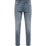 LOOM - Slim Fit Jeans - Mid Wash - Stretchy Denim - Low Rise