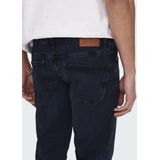 Only & Sons Heren Jeans Broeken ONSLOOM SLIM 4976 slim Fit Blauw Volwassenen