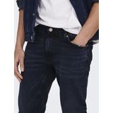 Only & Sons Heren Jeans Broeken ONSLOOM SLIM 4976 slim Fit Blauw Volwassenen