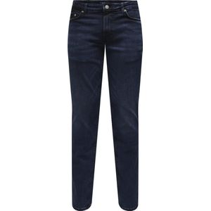 Only & Sons Heren Jeans Broeken ONSLOOM SLIM 4976 slim Fit Blauw Volwassenen